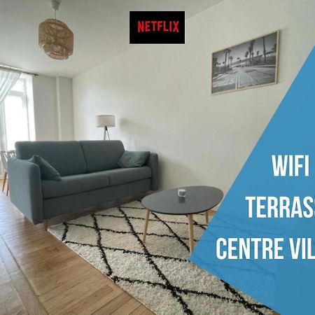 Superbe T2 Neuf Centre Ville Wifi Terrasse Netflix Périgueux Exteriör bild